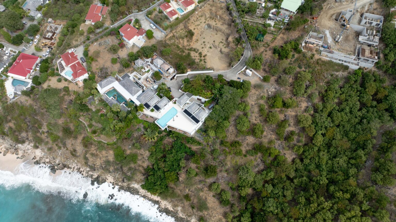 Villa Bond – survol drone du 7 février 2024